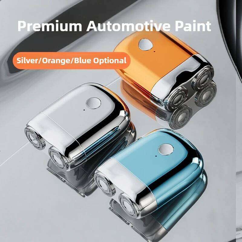 Brilliant Color Dual-Blade 60Day Battery Life Magnetic Mini Shaver Washable Head Ultra Slim Pocket Size For Travel Business Gift