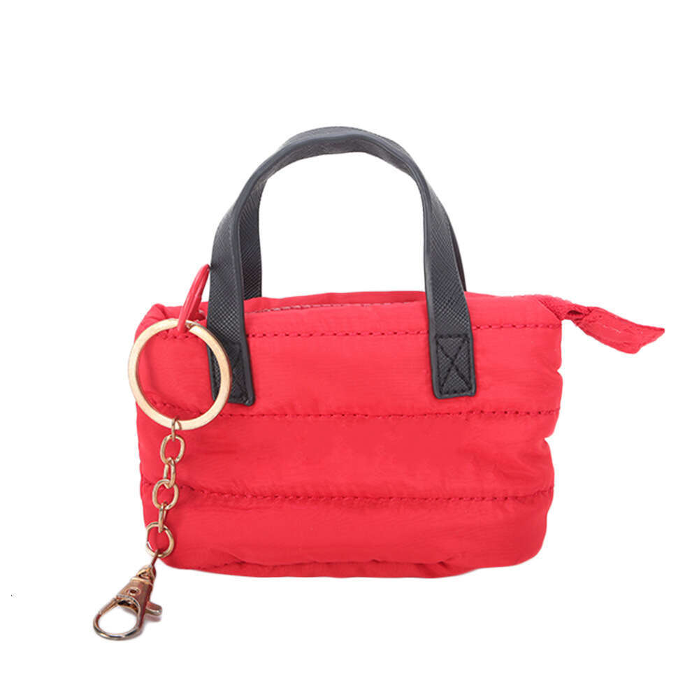 New Fashionable Compact Mini Elegant Fresh Handbag Coin Purse Lipstick Earphone Keychain Bag