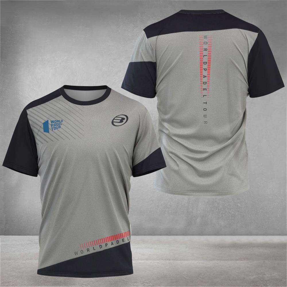 Men's T Shirts Padel Breathable Short Sleeve Summer Quick Dry Street Tops Outdoor Tennis Shirt Fitness Collection