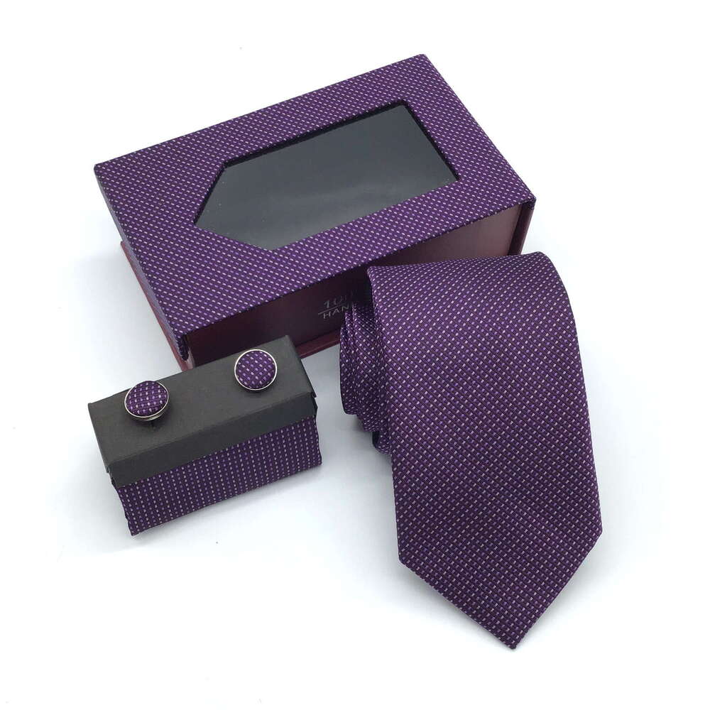 Stylish Mens Paisley Print Ties for Weddings - Complete Set in Elegant Packaging