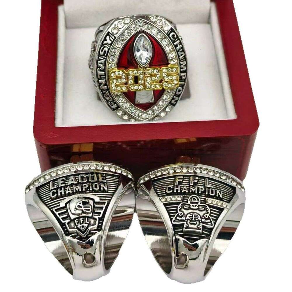 New 2025 Fantasy Football Championship Hot Sale Large Ring