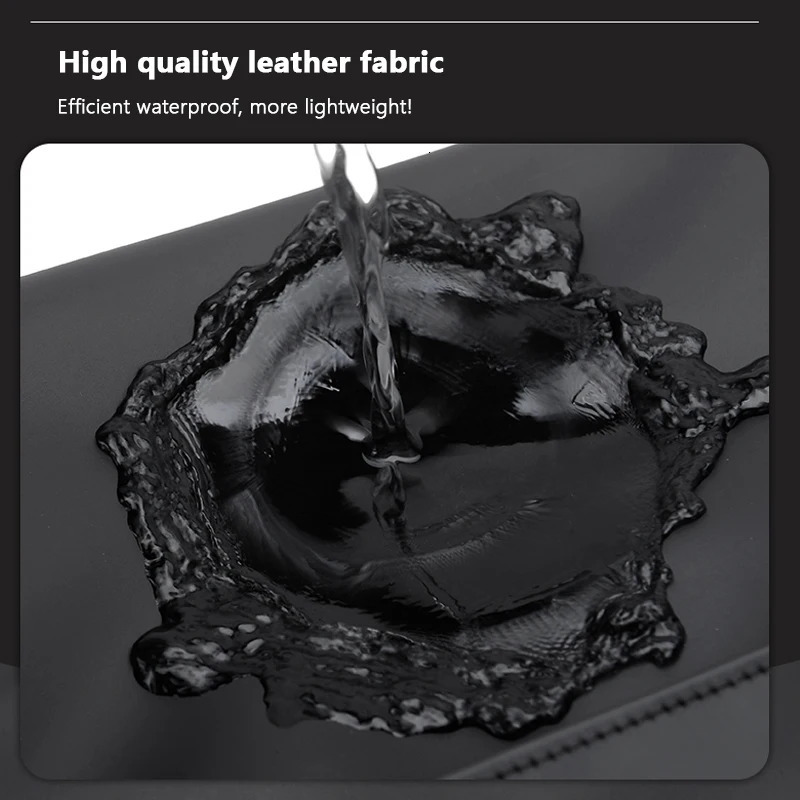 Fashion Men Leather Backpack Black School Bags for Teenager 15.6 Inch Laptop Backpacks Mochila Masculina High Quality 250530