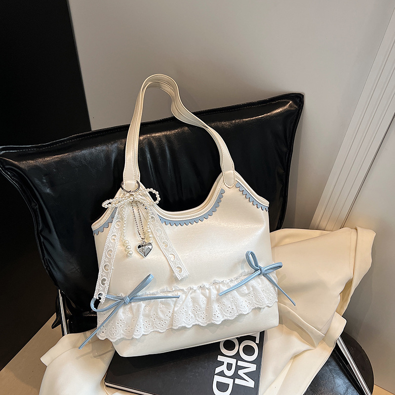 Korean Style Underarm Bag Shopping Bag Designer For Women Summer 2025 New Trendy Tote Bag For Students Free Shipping Large Capacity Shoulder Bag Commu