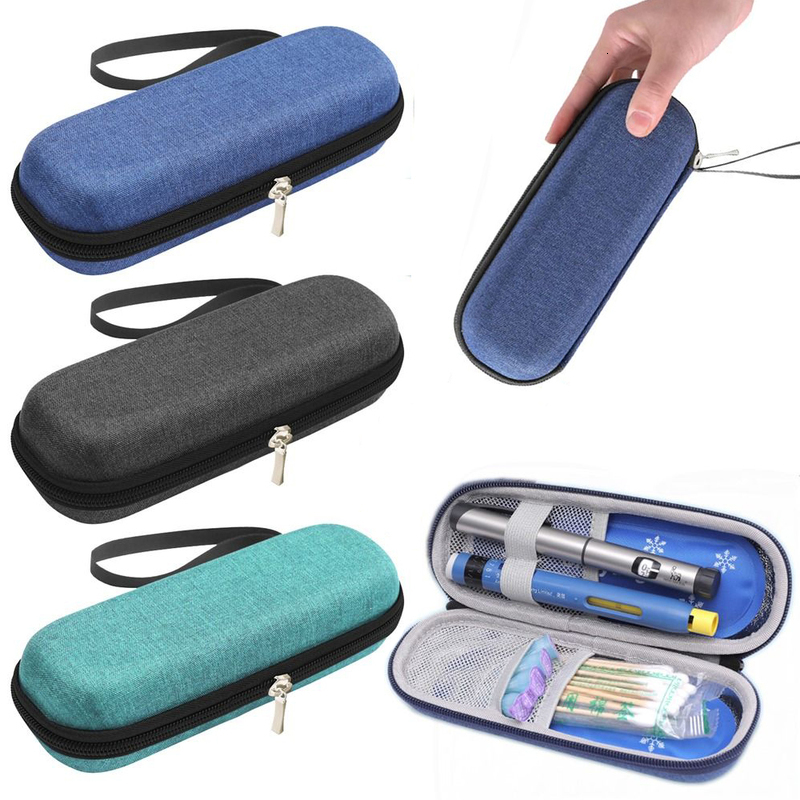 Waterproof Diabetic Pocket Pill Protector Insulin Cooling Bag Portable Travel Case Thermal Insulated Cooler without Gel 250528