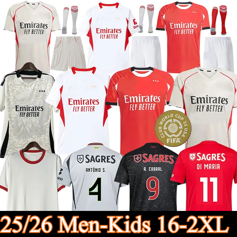 25/26 BeNfIcAS AKTURKOGLU Di Maria Soccer Jerseys 2025 Special Edition KOKCU PAVLIDIS shirts kids kit AMDOUNI AURSNES BARREIRO FLORENTINO BESTE football