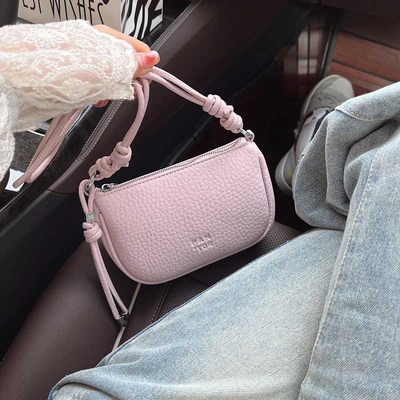 Ladies Crossbody Bag Fashion Versatile Solid Color Handbag Exquisite Design Daily Commuting Casual Shoulder Bag Pure Armpit Bag XJ250604