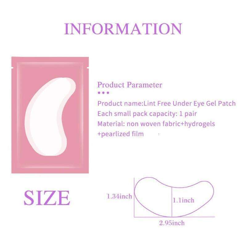 Wrinkles 100pairs eye eyelash under eyelashes fake lashes stickers lash extension supplies patches for building eyelid free shipping