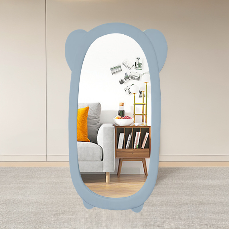 Wearing mirror, Dutch velvet edging floor standing mirror, household full-length mirror