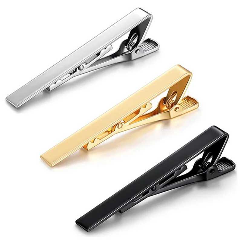 Fashion Tie Clips for Mens Metal Necktie Bar Dress Shirts Tie Pin for Wedding Ceremony Metal Silver Color Tie Clip Accessories W250604