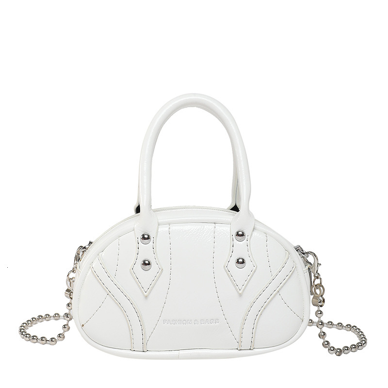 designer 2025 New Fashion Casual Commuter Chain Handbag Pillow Bag for Women Unique Design Personality Shoulder Crossbody Bag