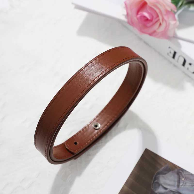 2pcs Pu Handles For Womens Bags Detachable Accessories For Handbags DIY Shoulder Bag Strap With Silver Rivets Tote Bag Handles W250604