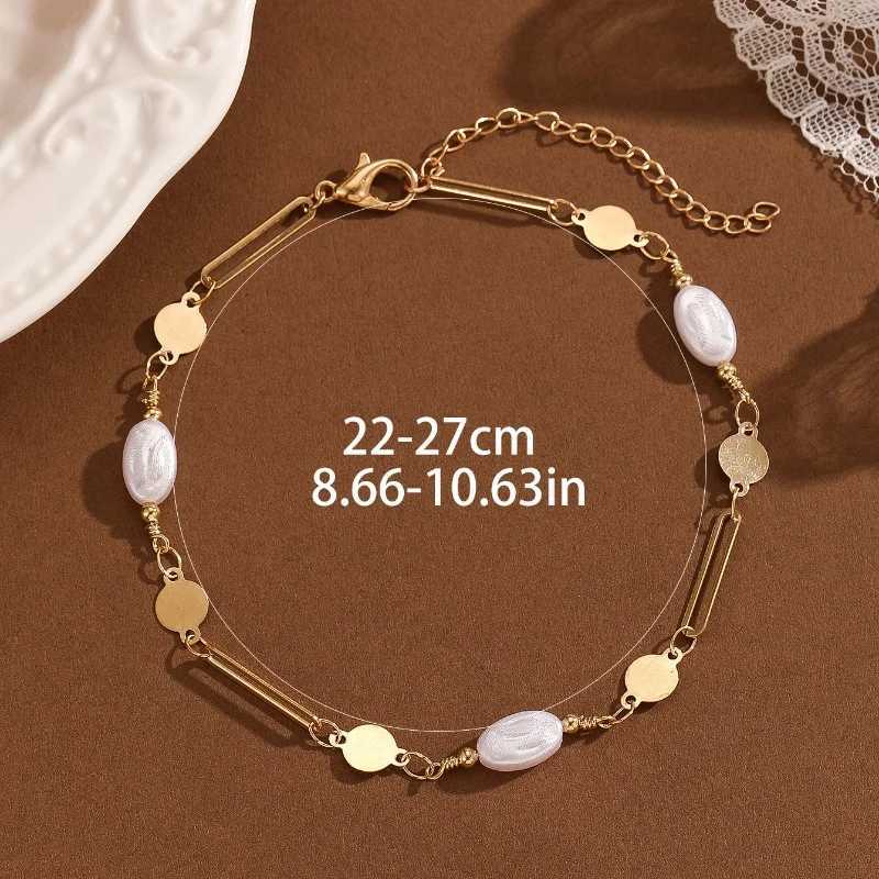 Crystal Stone Anklet for Women Bohemian Anklet Bracelet Summer Leg Raye Chain Beach Accessory Jewelry Mothers Day Gift W250604