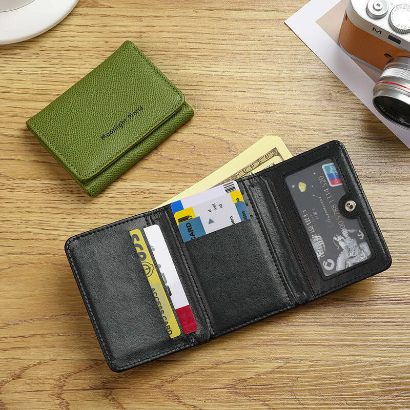 for Women Short Style Ins Simple Multi-Card Slot Large Capacity Card Holder Coin Purse Multifunctional Wallet