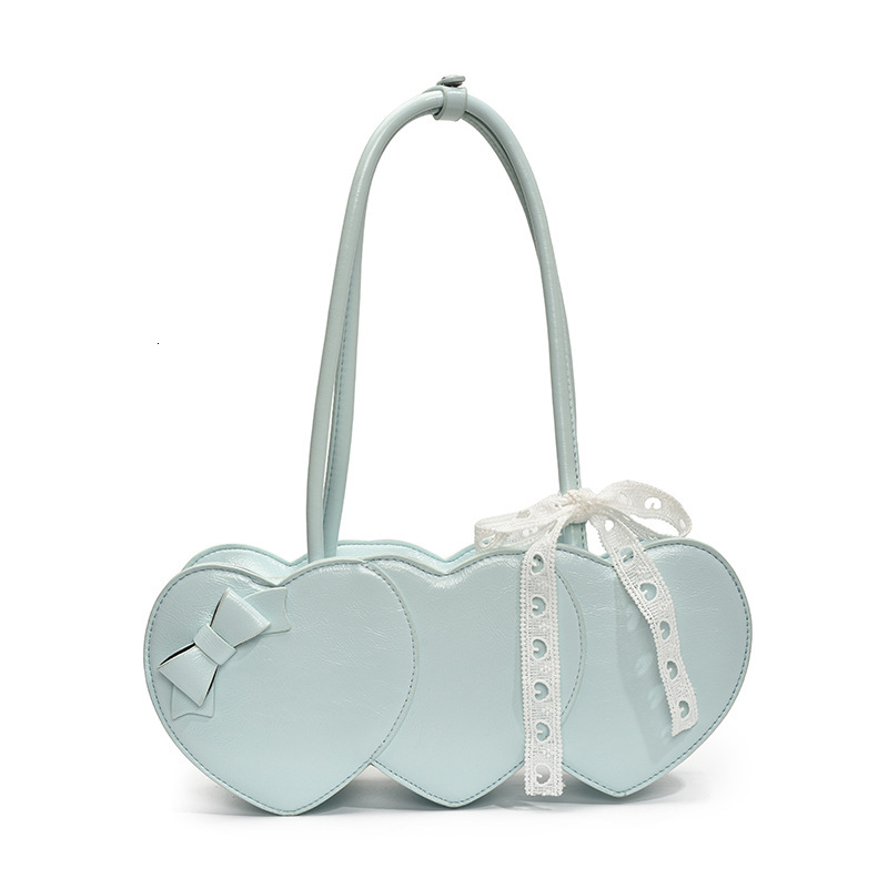 2025 New Niche Heart Bag Women Long Handbag Versatile Baguette Shopping Bag Designer Bag Spring Summer Free Shipping New Fashion Single Shoulder Bag