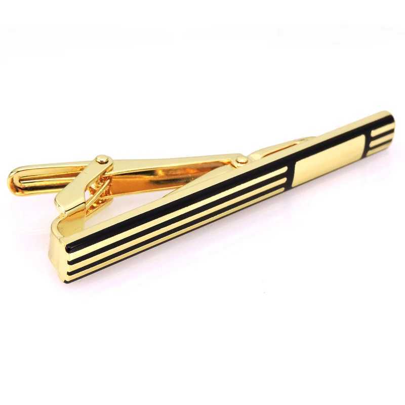 High quality mens tie clip wedding Tie Pins Colorful Simple Metal Silvery Gold Color by hand Necktie Clip accessories wholesale. W250604