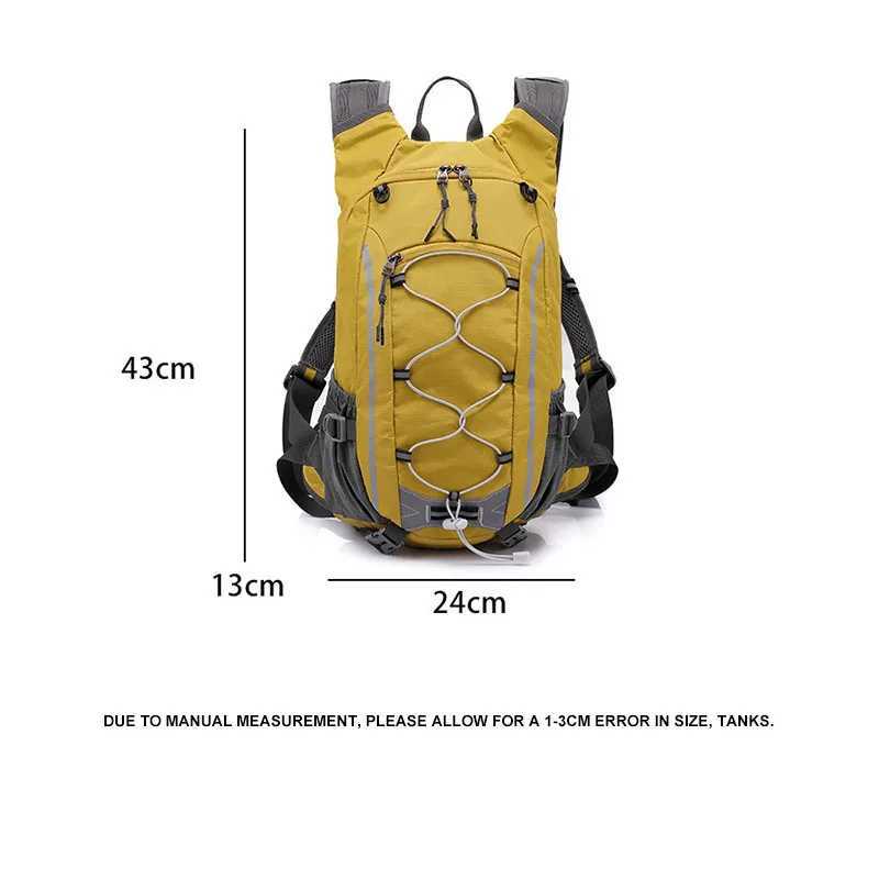 Outdoor lightweight portable backpack hiking bag 20L cycling backpack waterproof mens womens Camping off-road bags rucksack W250603