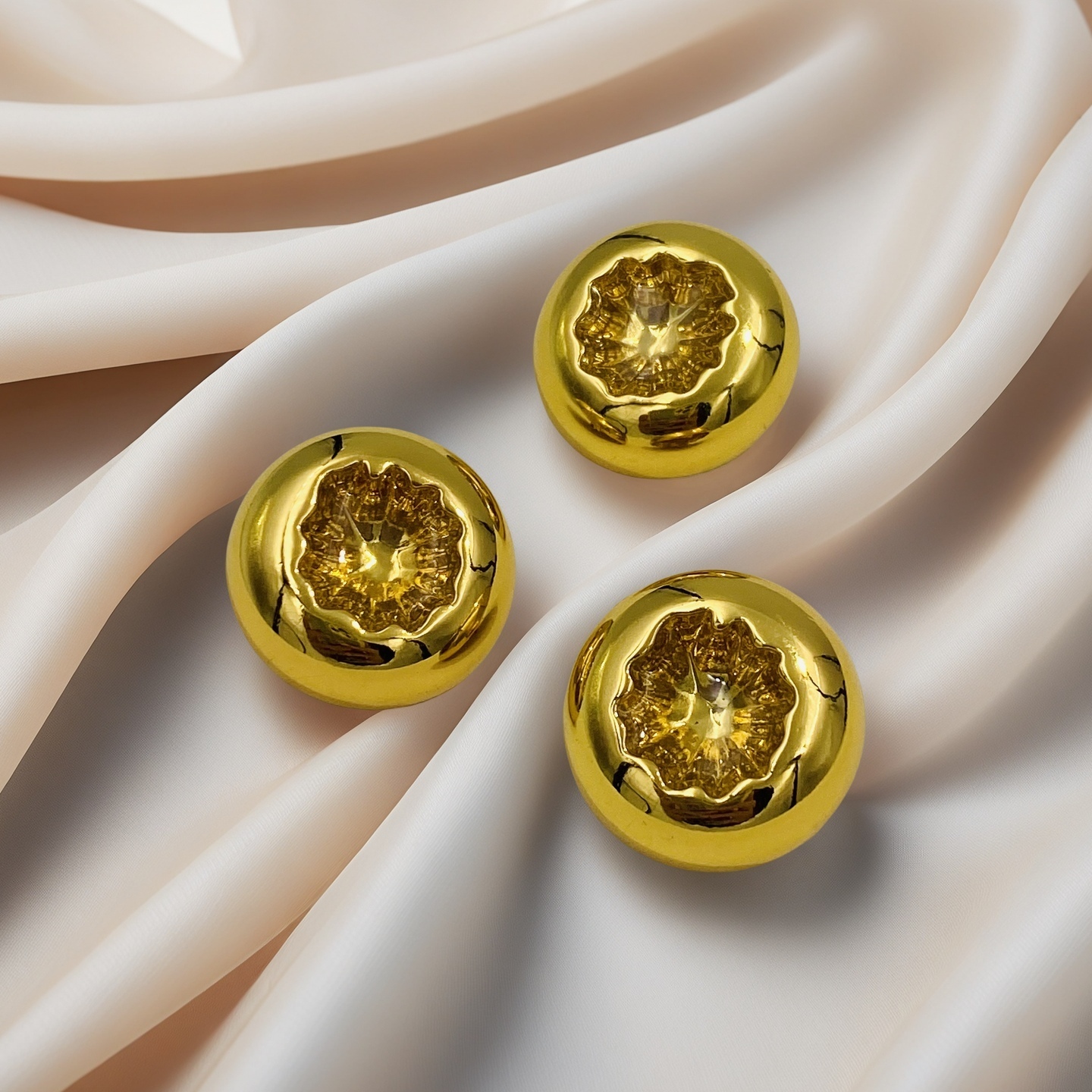 5-pack flower concave adhesive transparent paint personalized design women's suit jacket shirt suit dress sweater knitted sweater cardigan metal 