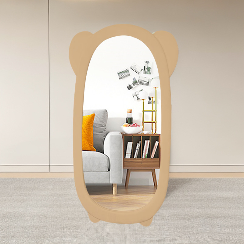 Wearing mirror, Dutch velvet edging floor standing mirror, household full-length mirror