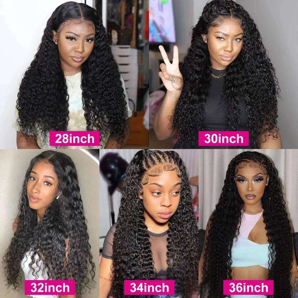 30 Inch Deep 1 3 4 Deal Bralizian Weave 100% Virgin Human Hair Water Wave Curly Bundles Extensions