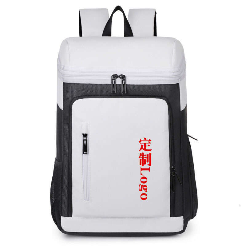 Large Capacity Waterproof Tennis Backpack Independent Shoe Compartment Custom Printed Sports Badminton Bag