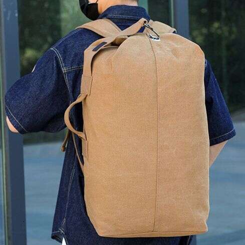 New Large Capacity Casual Sports Canvas Men's Outdoor Commuting Travel Backpack