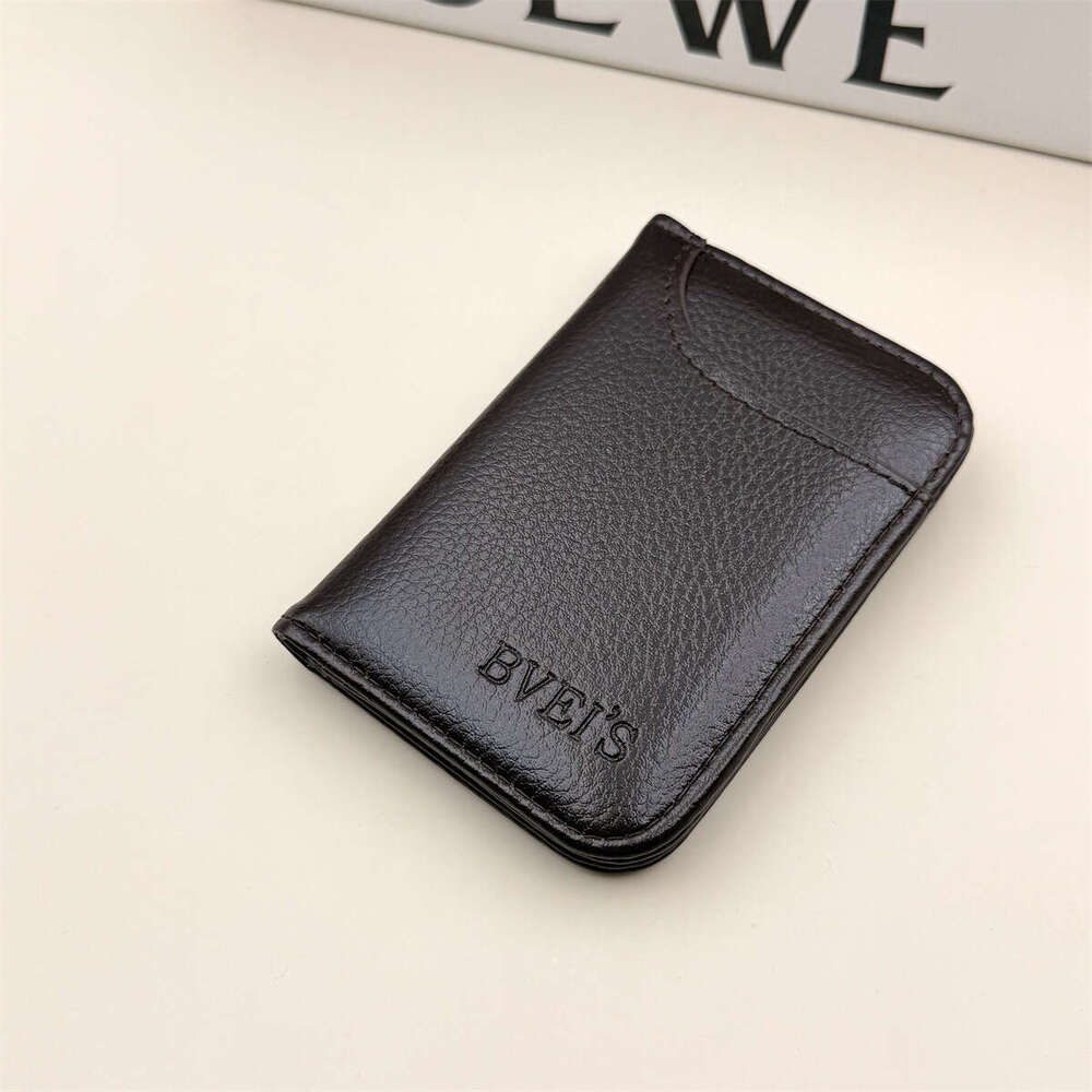 New Holder Bank Clip Credit Card Case Men's Hot Selling Ultra-thin Multifunctional Wallet
