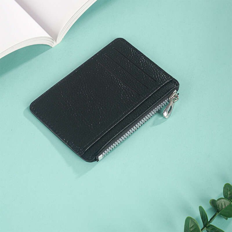 Hot Selling 2025 New Casual Zipper Multi-Card Slot Coin Purse Multi-Functional Lychee Pattern Card Holder
