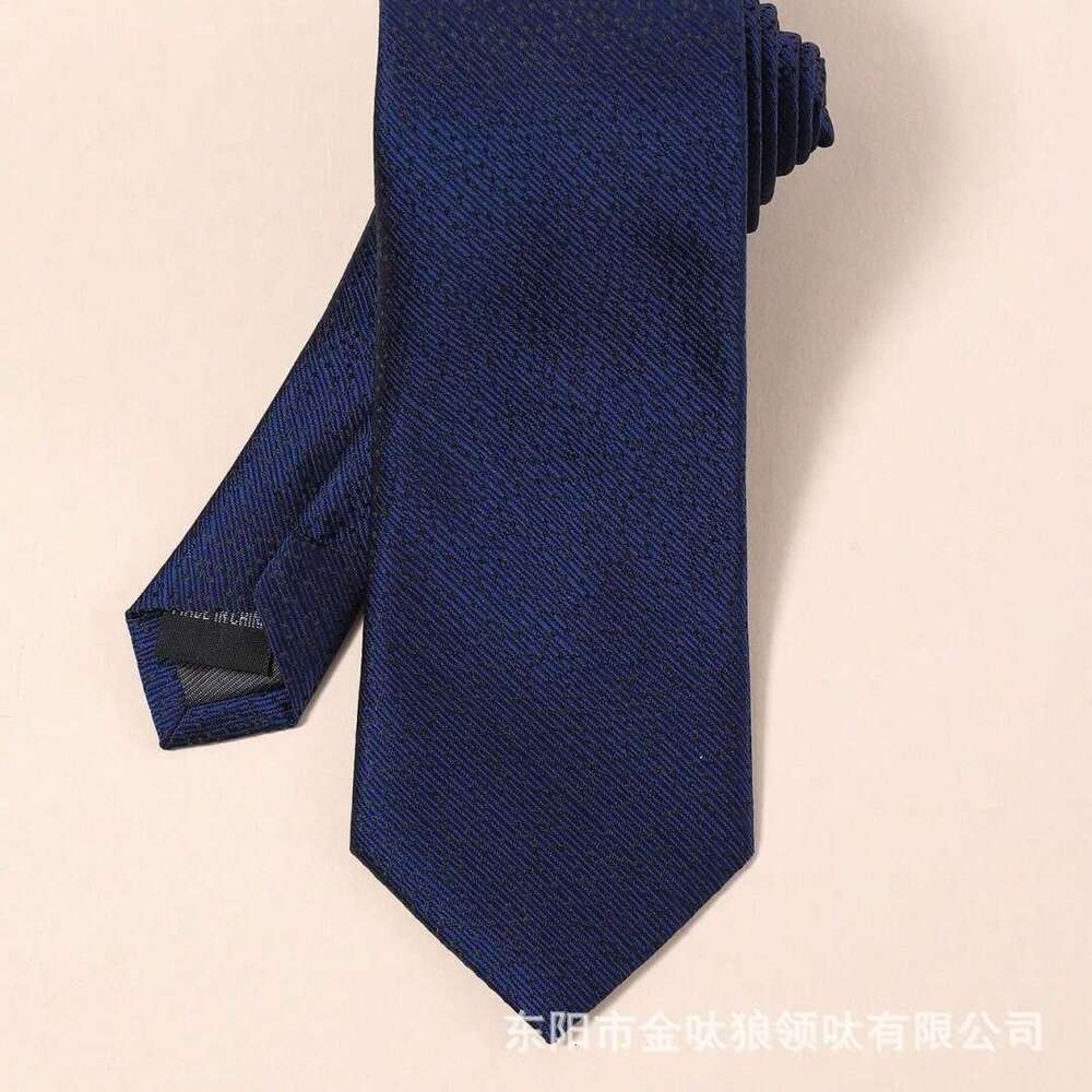 navy blue series tie for men highend niche design commuting suit accessory wedding groom groomsmen group