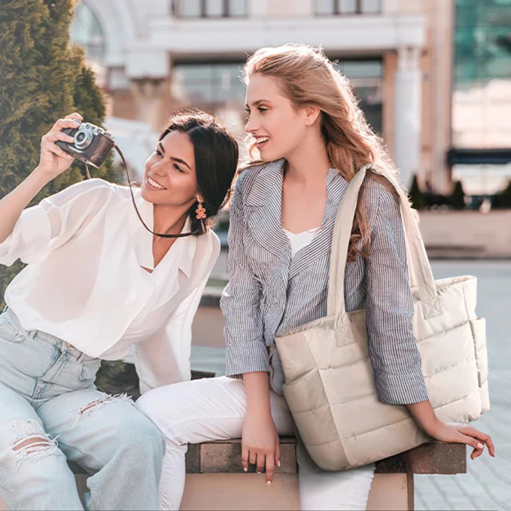 Large Capacity Solid Color Womens Handbag Lightweight Fluffy Tote Bag Suitable For Travel Work Beach Gym Store 250603