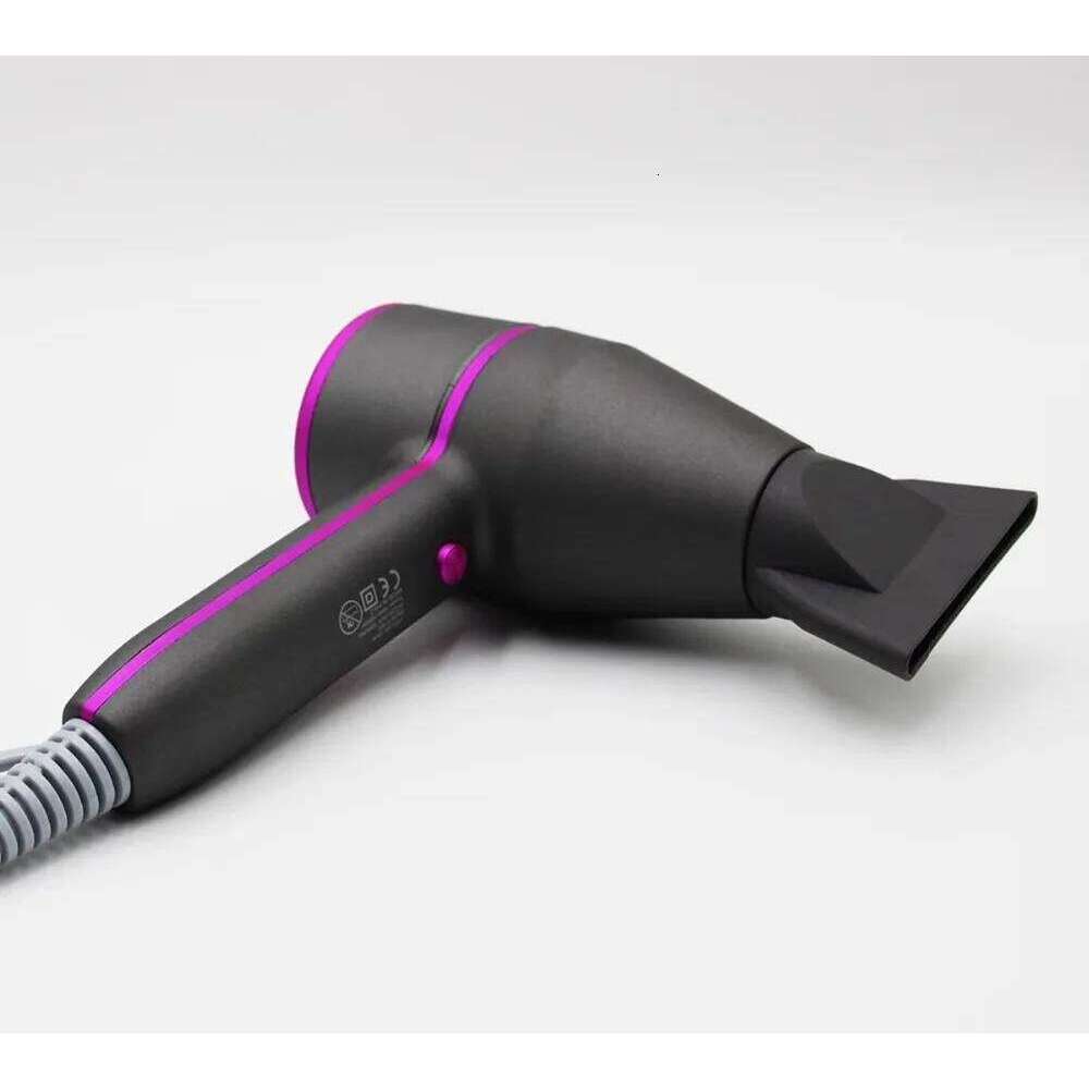Salon/Home Professional Dryer Blow Hot Cold Air Speed Adjust With Two Nozzles Hair Styling Tool 220-240V Voltage Eu Plug