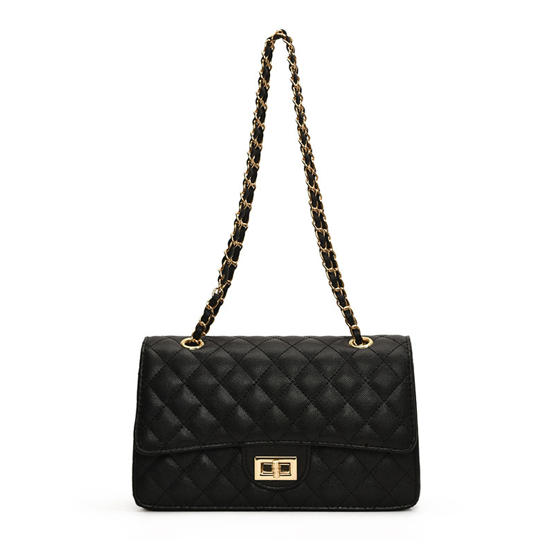 designer High-end Luxury Handbag Underarm Bag 2025 New Quilted Chain Fashion Versatile Large Capacity Shoulder Crossbody Bag