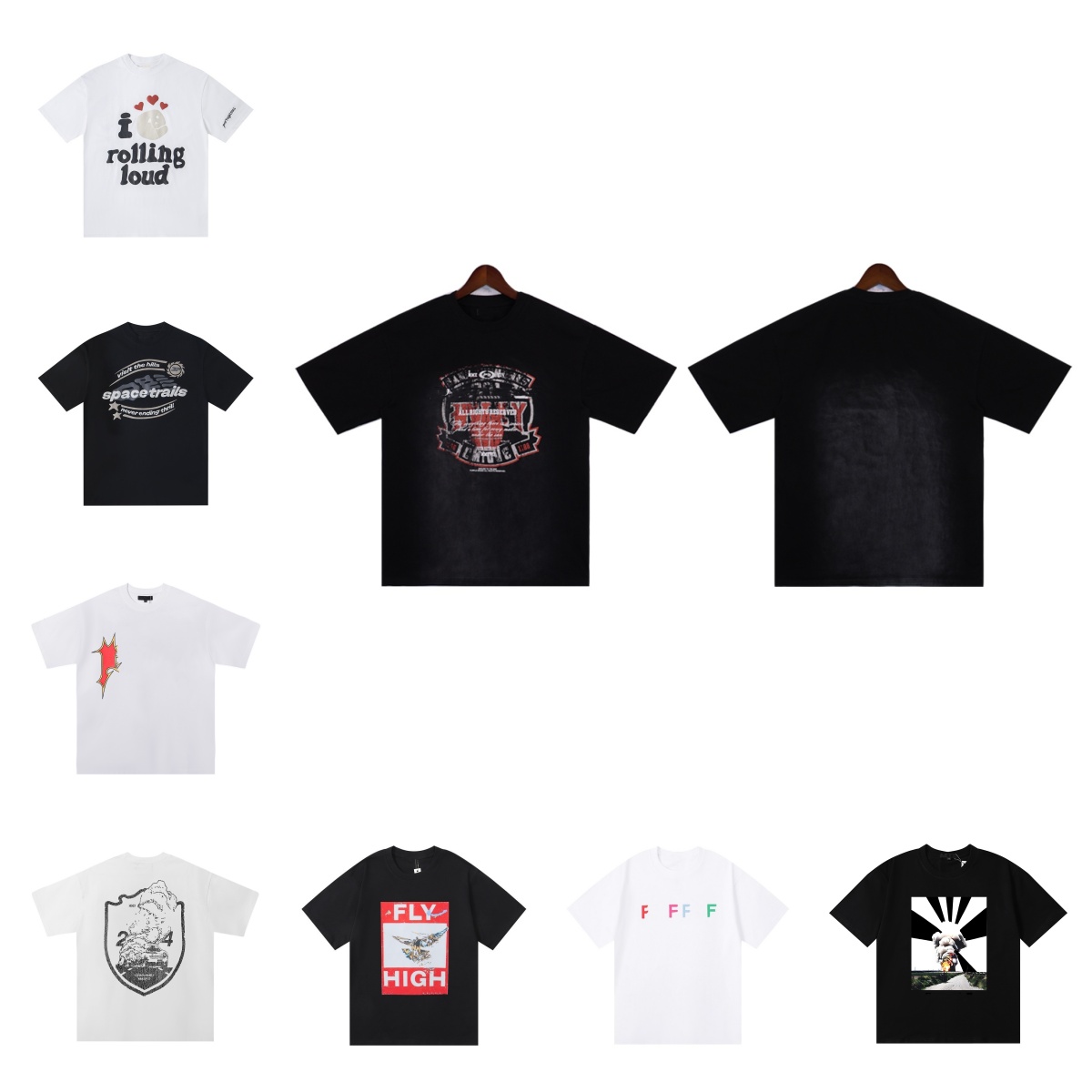 designer t shirt shirt mens t shirt t-shirts women tshirt graphic tee Sports clothing clothes tshirts cotton Street graffitir High street hipster Loose purple