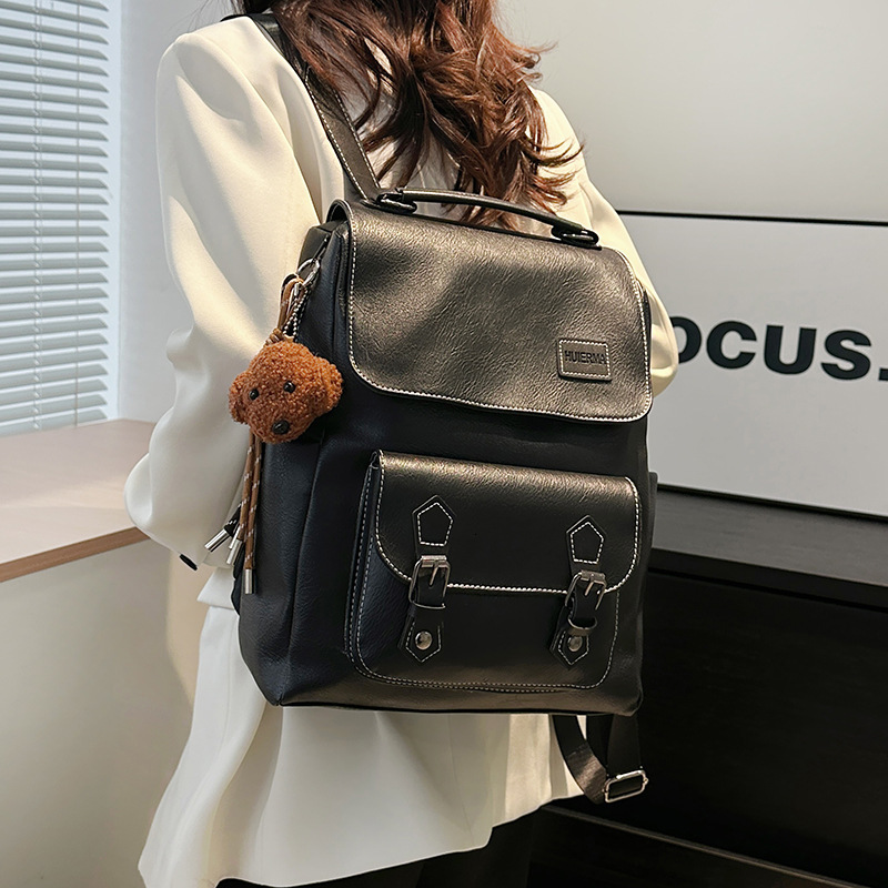 free shipping Designer bag Backpack New Retro British Style outdoors Simple Large Capacity Versatile College Student Bag Fashion Travel Backpack