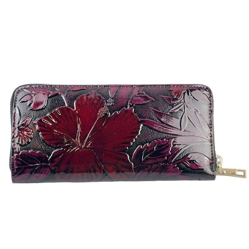 New Women's Long Wallet Korean Style Fashion Handheld Clutch Coin Purse Zipper Multifunctional Ladies' Phone Bag