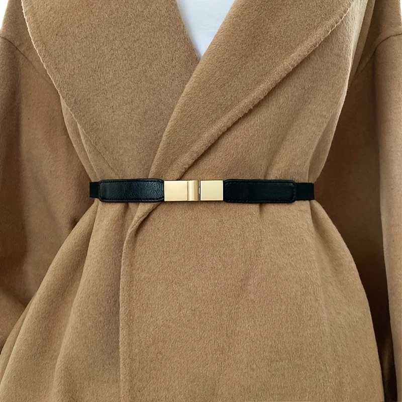 Thin Waist Belt Decoration Elastic Fashion Belt Dress Waist Skirt Elastic Thin Belt Girl W250604