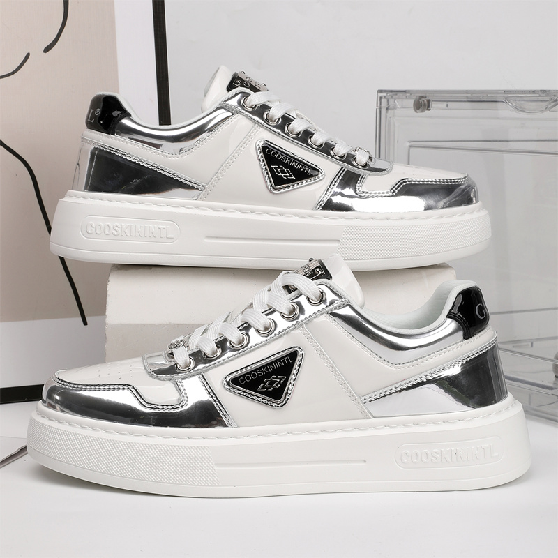 D50V YHNS Casual Trainers Shoe Womens Sneakers Classic Designer Shoes Bright Leather Nylon Outdoor Shoes Comfortable Breathable Running Shoes Mesh Men