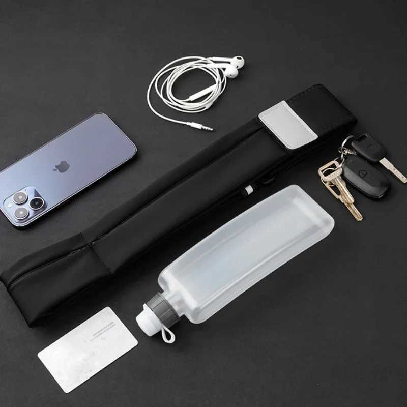 Running Waist Bag Women Sports Fanny Pack Men Belt bag Phone Gym Bag Water Hydration Backpack Running Accessories W250604