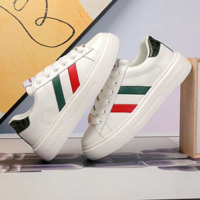 Shoes designer Lace up Thick Sole Flat Casual Shoes Mixed Color Patchwork Sneakers Daily vacation Walking Shoes Unisex CSLT