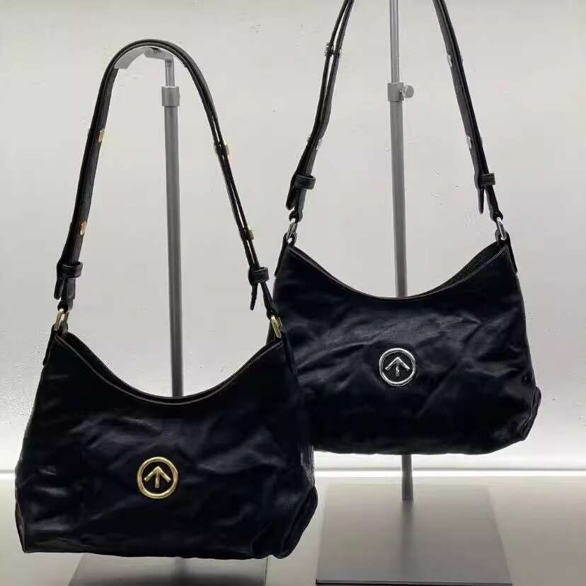 Women's Bags Designer Women's Bags Designer Yang Yi Same Style Grotto Hobo Vegetable Tanned Sheepskin Underarm Shoulder Crossbody Tote Bag