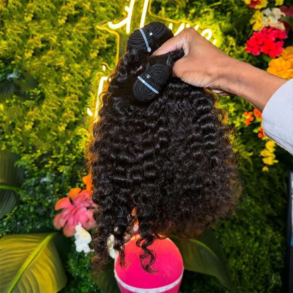 3C4A Curly Bundles Virgin Hairs Burmese Vieamese Raw Human Hair Extensions Wholesale For Full Head 18A