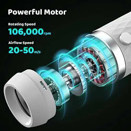 5 In 1 Portable Handheld Dog Blow With Brush For Pet Washing Hair Dryer Dog Grooming Equipment