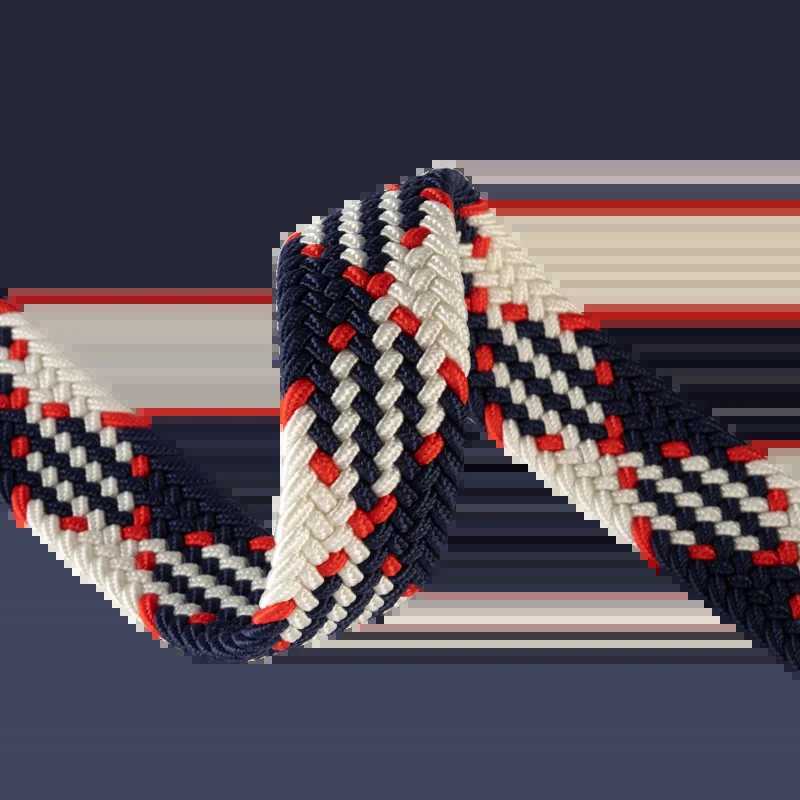 107cm 120cm 130cm Unisex Casual Knitted Pin Buckle Jeans Belt Woven Canvas Elastic Expandable Stretch Belts for Women Men Girdle W250604