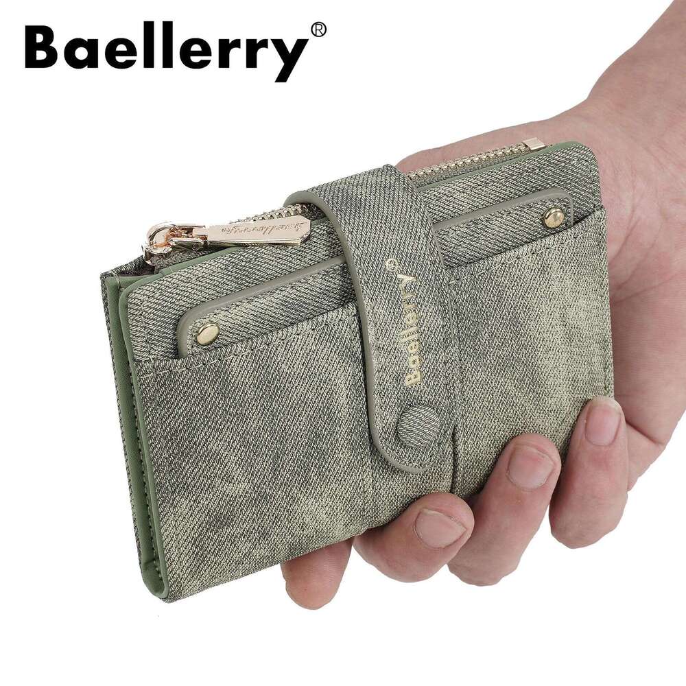 Baellerry Summer New Women's High-end Ins Style Card Holder Integrated Wallet for Women