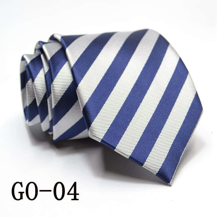 Men's Striped Tie - Elegant Formal Business Groom Accessory with a Length of 47 inches