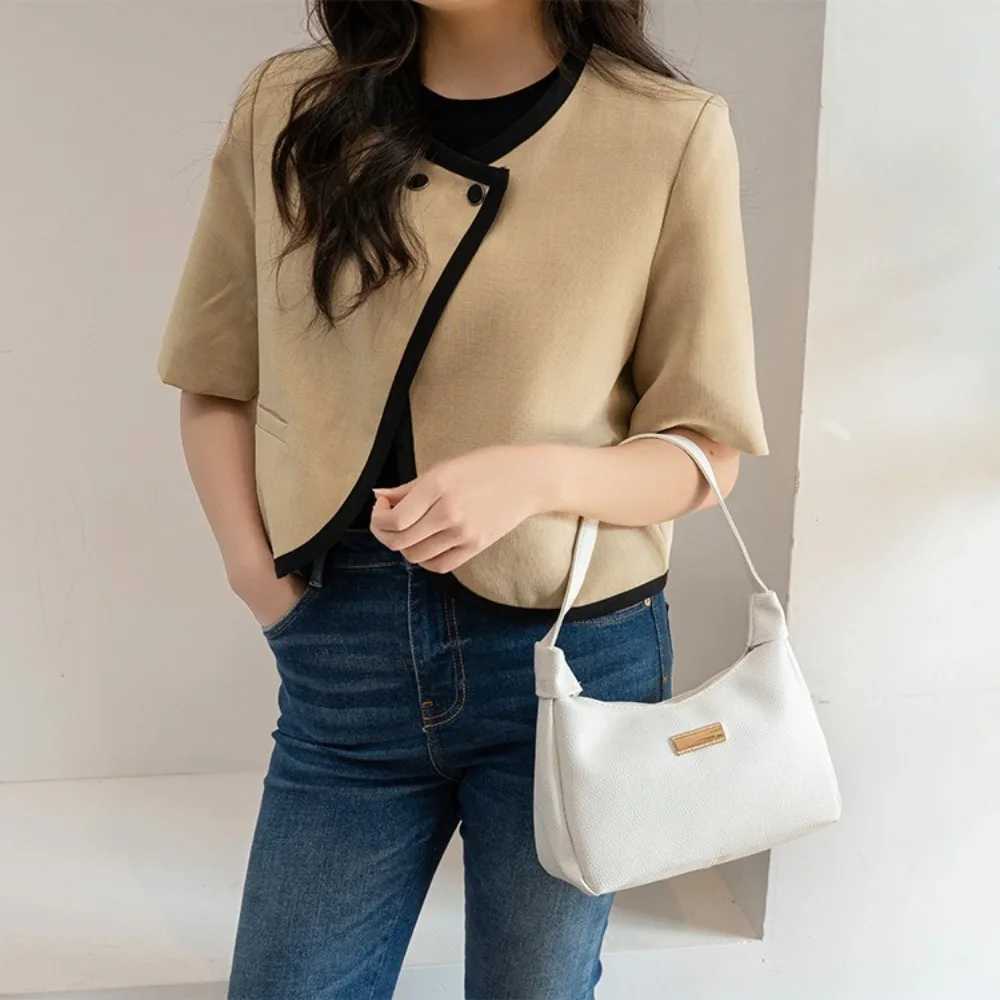 Womens Bag Large Capacity Versatile Armpit Bag Fashionable PU Shoulder Bag Shoulder Bags Underarm Bags Handbags XJ250604