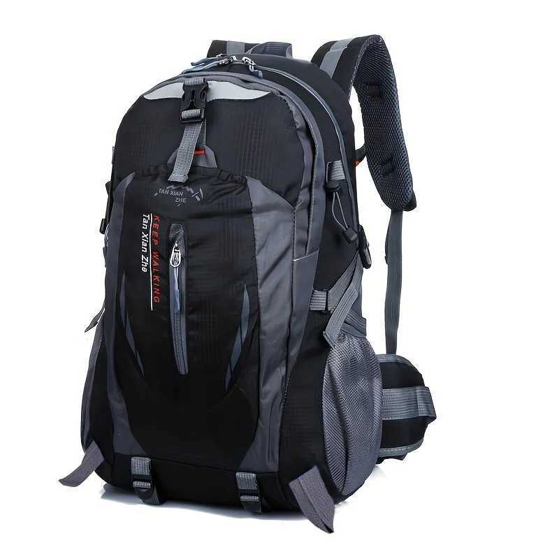 Outdoor Backpack Mens Large Capacity Travel Lightweight Casual Hiking Backpack Sports Waterproof Travel Mountaineering Bag W250603
