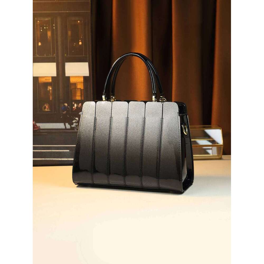 Women's Bags Designer Fashion Temperament Gradient Block Business Commuting Women's Handbag, Light Trend Single Shoulder Crossbody Bag