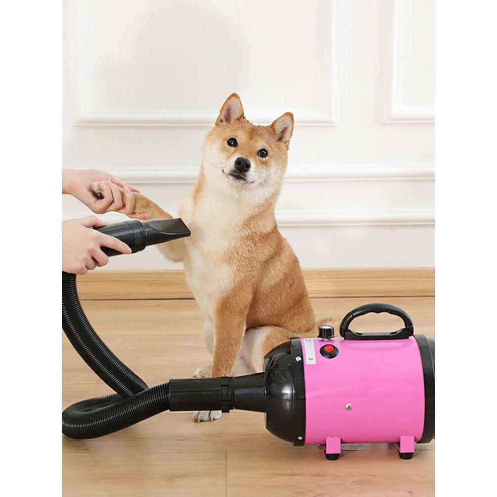 2800W Hair Dryer For Dogs Pet Grooming Supplies Blower Warm Wind Secador Fast Blow-Dryer Silent Stepless Speed Regulation