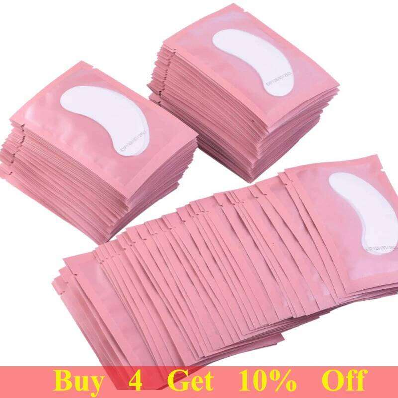 Wrinkles 100pairs eye eyelash under eyelashes fake lashes stickers lash extension supplies patches for building eyelid free shipping