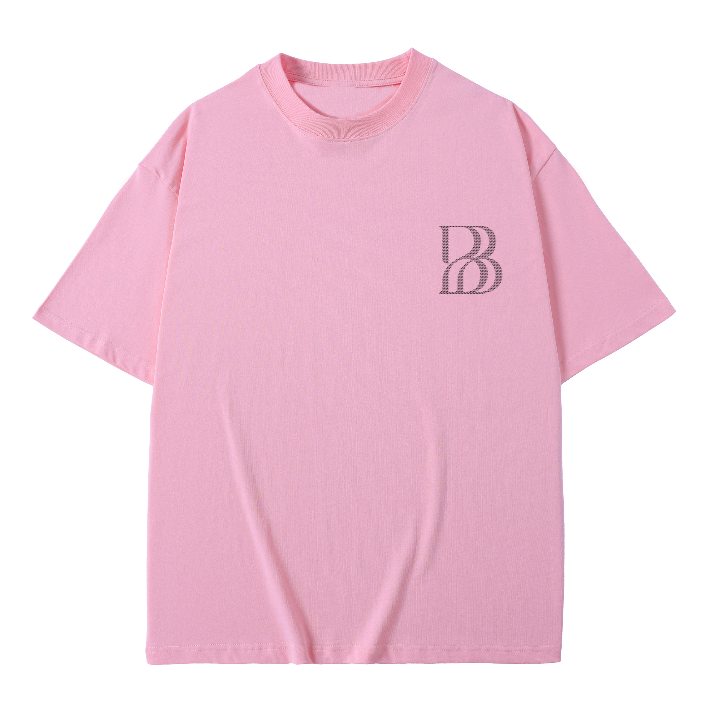 T-shirt men's top designer cotton T-shirt Silver the LOGO short sleeved clothing high-quality fashionable T-shirt BROADTRUE